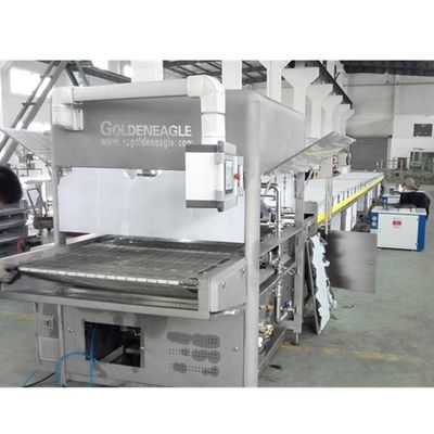 PLC การควบคุม เครื่องช็อคโกแลตบริสุทธิ์ Enrobing กับ Tube ประเภท exchanger