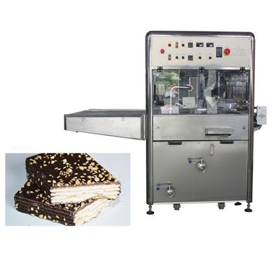 ซื้อ ช็อคโกแลตแท้ Enrober กับ Tube ประเภทแลกเปลี่ยนและอุโมงค์เย็น การผลิตออนไลน์