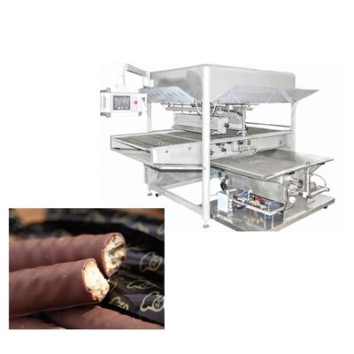 ซื้อ เครื่องเคลือบช็อคโกแลตขนาดเล็ก PLC 300kg/ ชั่วโมง online manufacture